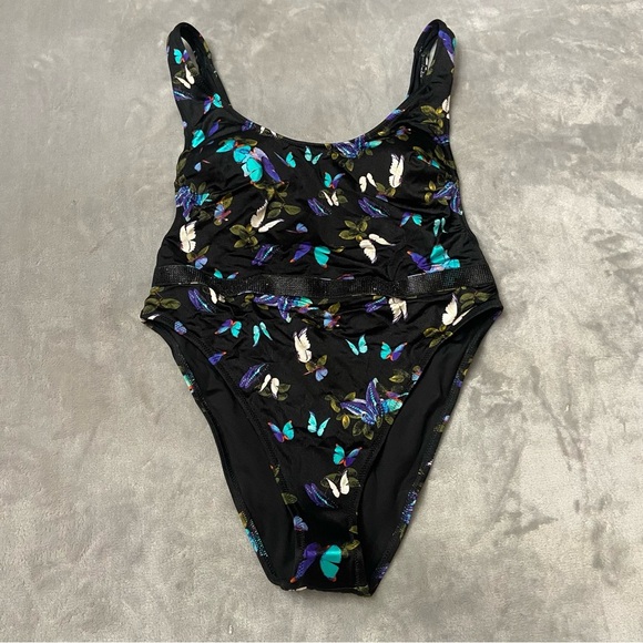 New! Victoria’s Secret rhinestone bling butterfly print one piece 27644 - Picture 5 of 12